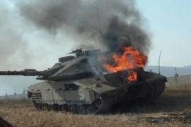 [ẢNH] ‘Vua tăng Merkava IV’ Israel gục ngã trước vũ khí Liên Xô trong tay Hamas?