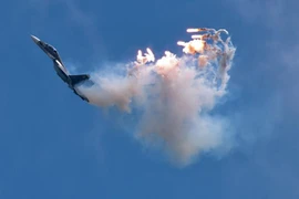 [ẢNH] "Quái điểu" Su-30SM Nga tiếp tục tung đòn hủy diệt phiến quân Syria