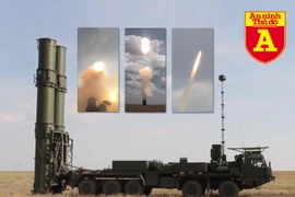 [ẢNH] NÓNG: Nga bất ngờ công bố hình ảnh tên lửa S-500 khai hỏa