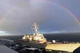 Chiến hạm Mỹ mang tên lửa Tomahawk đi vào biển Đen giữa lúc tình hình Ukraine căng thẳng