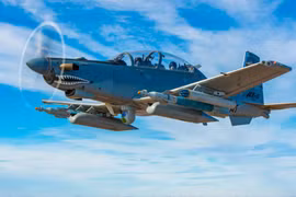 [Ảnh] Cường kích AT-6E, trợ thủ đắc lực trong tấn công mặt đất của Mỹ