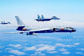 [ẢNH] Số lượng lớn máy bay quân sự Trung Quốc áp sát đảo Đài Loan