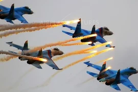 [ẢNH] Không cần Su-30/35, chỉ cần Su-27SM3 Nga đã vượt trội không quân Ukraine