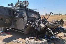 [ẢNH] Bất ngờ xe bọc thép cứu mạng lính Nga tại Syria là do NATO sản xuất