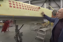 [VIDEO] Vì sao ‘quái thú' UAV Orion Nga mang 38 ngôi sao đỏ trên thân?