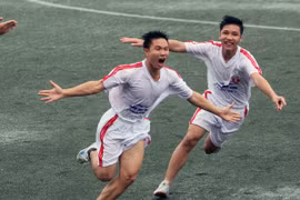 Kết quả, hình ảnh lượt trận sáng 8-11 giải bóng đá học sinh THPT Hà Nội