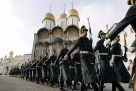 Chùm ảnh đẹp về Trung đoàn Tổng thống Nga