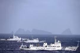 Nhật Bản triển khai 12 tàu tuần tra chuyên trách bảo vệ Senkaku