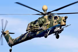 Trực thăng tấn công Mi-28N của Nga rơi tại Syria, cả 2 phi công thiệt mạng