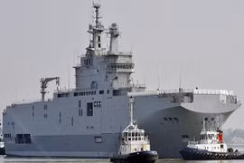 Crimea tuyên bố có thể đóng tàu sân bay chở trực thăng lớp Mistral
