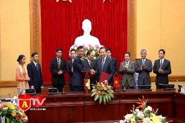 Bộ trưởng Bộ Công an tiếp đoàn Bộ Nội vụ Myanmar