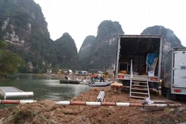 Những cảnh quay đầu tiên của "King Kong 2" tại Ninh Bình