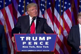 Ông Donald Trump phát biểu chiến thắng: Tôi là Tổng thống của tất cả mọi người!
