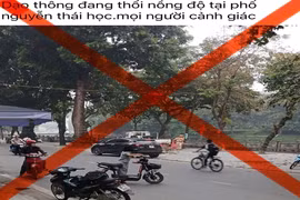 Phạt nam thanh niên có hành vi "báo chốt" Cảnh sát giao thông