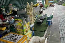 Xử phạt một cơ sở kinh doanh nước mía không đảm bảo vệ sinh 