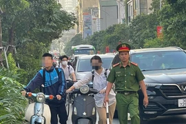 Xử lý nghiêm học sinh vi phạm giao thông trên địa bàn quận Thanh Xuân