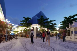 Sẽ đầu tư lát đá lòng đường phố ẩm thực đêm Đảo Ngọc - Ngũ Xã