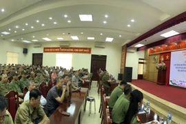 Bồi dưỡng nghiệp vụ cho 1.290 đội viên tổ bảo vệ an ninh trật tự ở cơ sở