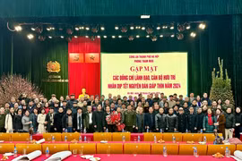 Gặp mặt cán bộ hưu trí Phòng Tham mưu Công an Hà Nội