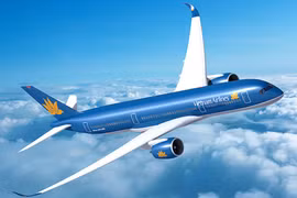 Máy bay Vietnam Airlines phải hạ cánh 2 lần