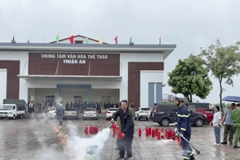 Xã Thuận An tăng cường tuyên truyền, tập huấn kỹ năng phòng cháy, chữa cháy và cứu nạn, cứu hộ