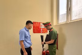 Kiểm tra an toàn phòng cháy trước kỳ thi tuyển sinh vào lớp 10 và tốt nghiệp THPT