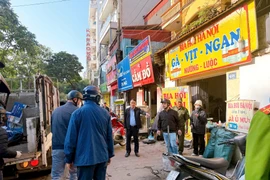 Phường Thanh Liệt triển khai các biện pháp duy trì đảm trật tự đô thị, an toàn giao thông