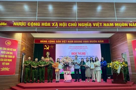 Công bố quyết định thành lập Chi đoàn Thanh niên và Chi hội Phụ nữ Công an phường Phú Thượng