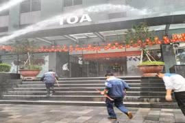 Sau 30 giây xảy ra sự cố, hệ thống truyền tin báo cháy tự động tòa nhà phát huy hiệu quả