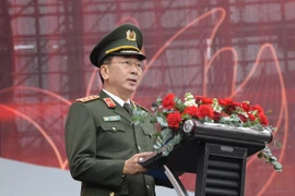 Phụ nữ Công an nhân dân toả sáng trong màn trình diễn tại Lễ hội áo dài 