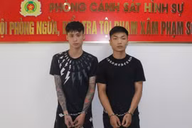 Cảnh sát hình sự bắt nhóm đối tượng liên tiếp cướp giật 