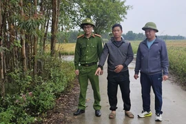 Công an xã Đồng Việt phối hợp điều tra, làm rõ đối tượng cướp giật tài sản