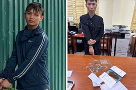 Nam thanh niên giấu ma túy trong lòng bàn tay