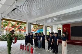 Tuyên truyền an toàn cháy, nổ, hướng dẫn thoát nạn tại cơ sở mầm non