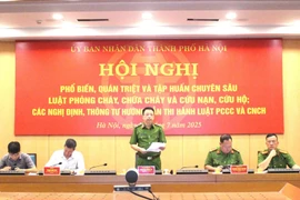 Tập huấn chuyên sâu Luật Phòng cháy, chữa cháy và cứu nạn, cứu hộ