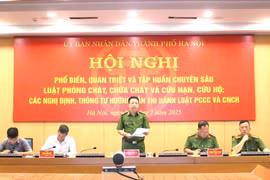 Tập huấn chuyên sâu Luật Phòng cháy, chữa cháy và cứu nạn, cứu hộ