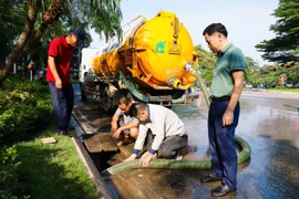 Phường Phú Thượng triển khai các biện pháp phòng úng ngập do mưa, bão