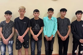 Tạm giữ nhóm đối tượng liên quan vụ mang kiếm gây rối tại khu công nghiệp Vân Trung