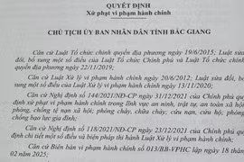Vi phạm an toàn cháy, nổ, một cơ sở bị phạt 80 triệu đồng