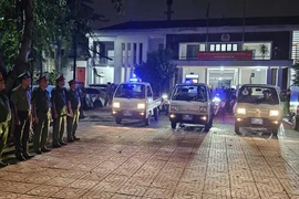 Công an xã Thiên Lộc ra quân tổng kiểm tra, kiểm soát hành chính trên địa bàn