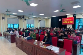 Xây dựng phường Ba Đình kiểu mẫu về trật tự văn minh đô thị