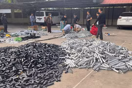 Triệt phá đường dây sản xuất vật liệu nổ, linh kiện súng