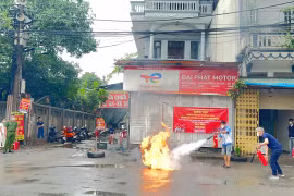 Phát huy tối đa hiệu quả của lực lượng tại chỗ trong công tác phòng cháy