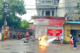 Phát huy tối đa hiệu quả của lực lượng tại chỗ trong công tác phòng cháy