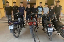 Ngăn chặn 11 đối tượng mang hung khí hỗn chiến trong đêm