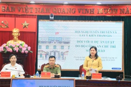 Lấy ý kiến đối với các dự án Luật do Bộ Công an chủ trì soạn thảo trình kỳ họp thứ 10 Quốc hội khóa XV
