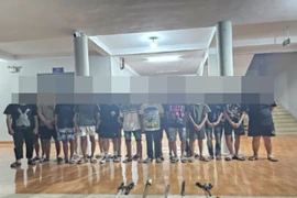 Xử lý nhóm đối tượng gây rối trật tự công cộng