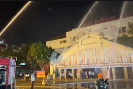 Kiểm tra công tác sẵn sàng xử lý tình huống cháy, nổ 