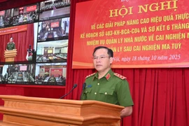 Công tác cai nghiện ma tuý được thực hiện quy củ, xuyên suốt, không ngắt quãng