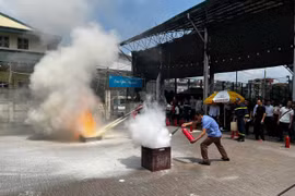 Triển khai các biện pháp phòng chống cháy, nổ tại phường Hồng Hà